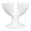 KitchenCraft White Porcelain Double Egg Cup