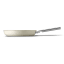 Smeg Non Stick Matt Cream Frying Pan - 30cm side view