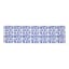 Tavola Suzani Biodegradable Paper Runners, Pack of 4 - Blue Product Detail
