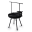 Barebones Cowboy 30 Fire Pit Grill with Adjustable Legs