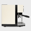 Rancilio Silvia Pro X Manual Espresso Machine - White side view