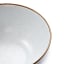 Barebones Enamel Bowl, Set of 2 - Eggshell detail 