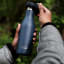 Joseph Joseph Loop Vacuum Insulated Water Bottle, 500ml - Blue Product Lifestyle Image 