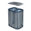Joseph Joseph Tota 90L Laundry Separation Basket - Carbon Black Product Detail Image 