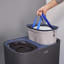 Joseph Joseph Tota 90L Laundry Separation Basket - Carbon Black Product Lifestyle Image 