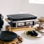 Grills of Japan Hibachi Table Grill - Black on the table