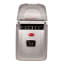 SnoMaster 12 kg Portable Ice Maker - Silver Product Open Front View Image 