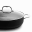 Sagenwolf Titanium Series Non-Stick Chef's Pan with Glass Lid - 28cm Product Detail Image