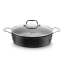Sagenwolf Titanium Series Non-Stick Chef's Pan with Glass Lid - 30cm Product Image 