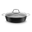 Sagenwolf Titanium Series Non-Stick Chef's Pan with Glass Lid - 28cm Product Image