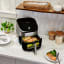 Instant Vortex Plus 6-In-1 Airfryer With Clearcook & Odour Erase, 5.7L with fish and broccoli 