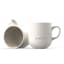 Sengetti The Perfect Mug, Set of 2 - Stone interior