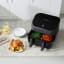 Instant Vortex Plus 8-In-1 Versazone Airfryer, 8.5L with full chicken and vegetables 