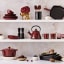 Le Creuset Craft Medium Spatula - Rhone on the kitchen shelf