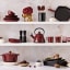Le Creuset Craft Large Spatula Spoon - Rhone on the kitchen shelf