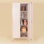 Popstrukt Sugar Cube Double Locker - Blush with candles and waffle baskets