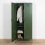 Popstrukt Lollipop Double Locker - Dark Olive with clothes