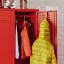 Popstrukt Sugar Cube Double Locker - Red Polka