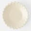 Mervyn Gers Impression Series Round Platter, 20cm - Alabaster top view