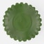 Mervyn Gers Impression Series Round Platter, 20cm - Moss top view