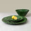 Moss Mervyn Gers Impression Series Round Platter, 20cm with bowl and platters