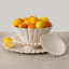 Alabaster Mervyn Gers Impression Series Round Bowl, 30cm with platters