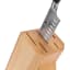 Sagenwolf Performance Rubber Wood Knife Block, 5 Slot