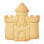 Decora Cookie Cutter Castle detail on the cookie