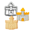 Decora Cookie Cutter Castle and details of the cookies