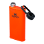 Stanley The Easy Fill Wide Mouth Flask, 230ml - Blaze Orange with an open leakproof cap