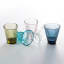 Olivia Oval Colour Infused Glasses, Set of 4 - Green and other colours