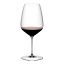 Riedel Veloce Cabernet Glasses, Set of 2 with wine