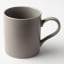 Galateo Semi-Matt & Glossy Porcelain Mug, 350ml - Beige