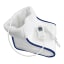 Pure Pleasure Electric Foot Warmer, White & Blue