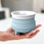 Sengetti Medium Potjie Pot  - Aqua showing size