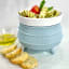 Sengetti Medium Potjie Pot  - Aqua with food