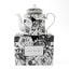 Jenna Clifford Black Rose Tea Pot, 1.2L with packaging