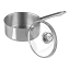 Tala Performance Classic Saucepan with Glass Lid - 18cm with an open lid