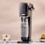 Sodastream Art Sparkling Water Maker - Marble Art with a glass of sparkling water