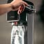 Sodastream Art Sparkling Water Maker - Black detail of the carbonating lever