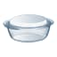 Pyrex Round Glass Casserole with Lid - 1.3L