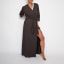 The T Shirt Bed Company The Maxi Gown in Deep Charcoal - Medium detail