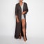 The T Shirt Bed Company The Maxi Gown in Deep Charcoal - Small