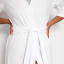 The T Shirt Bed Company The Maxi Gown in Scandinavian White - Small detail