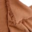 The Collection Stone Washed Cotton Tablecloth - 8-10 Seater - Cinnamon detail