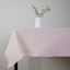 The Collection Stone Washed Cotton Tablecloth  - Dirty Pink detail on the table