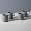 Maxwell & Williams Blend Sala Mug 375ML Set of 4 Charcoal Gift Boxed - 375ml - Charcoal on the table