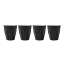 Maxwell & Williams Blend Sala Latte Cup 265ML Set of 4 Black Gift Boxed - 265ml - Black detail