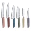Victorinox Swiss Modern Knife Block Set, 6-Piece - Assorted Colours