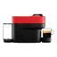 Nespresso Vertuo Pop Coffee Machine - Spicy Red angle with a mug